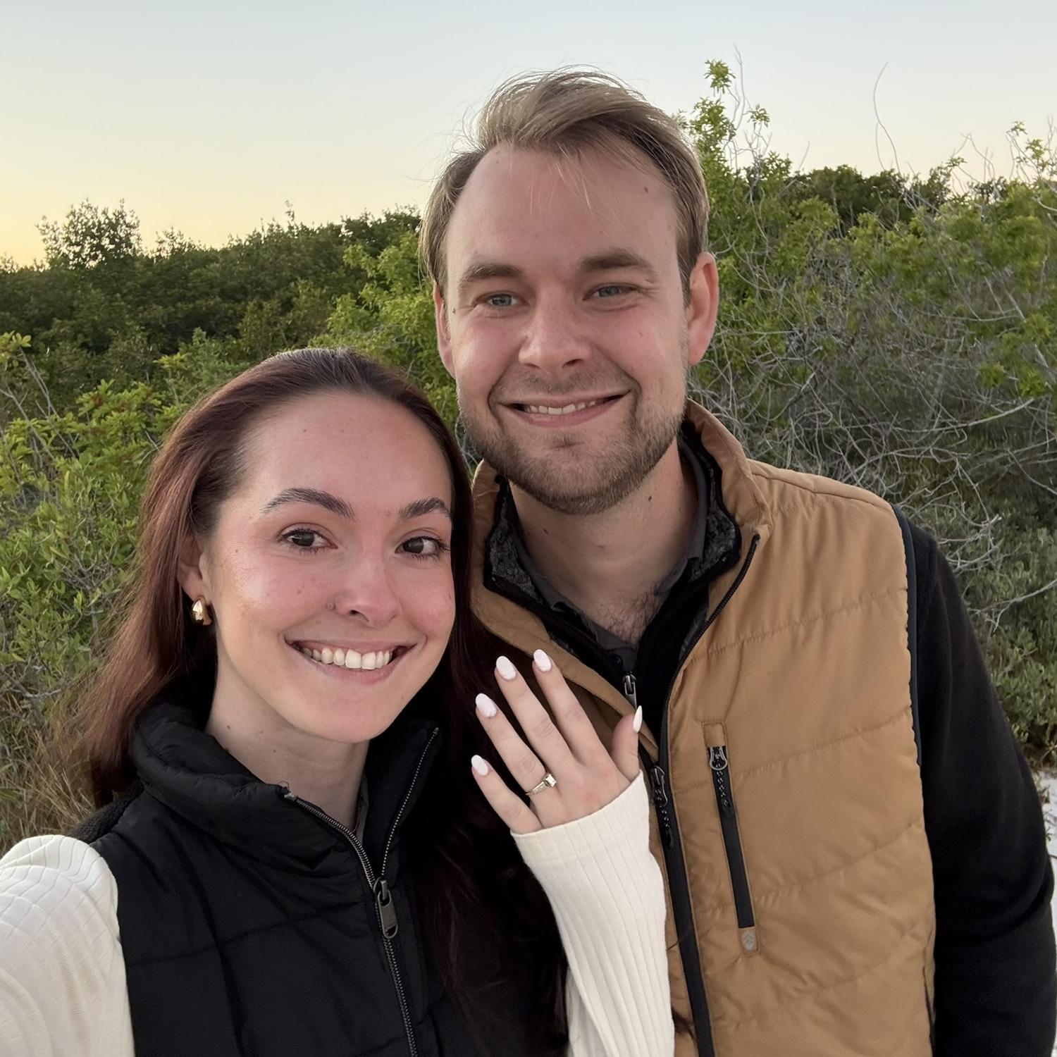 The night we got engaged! 💍 -Nov 15th, 2025