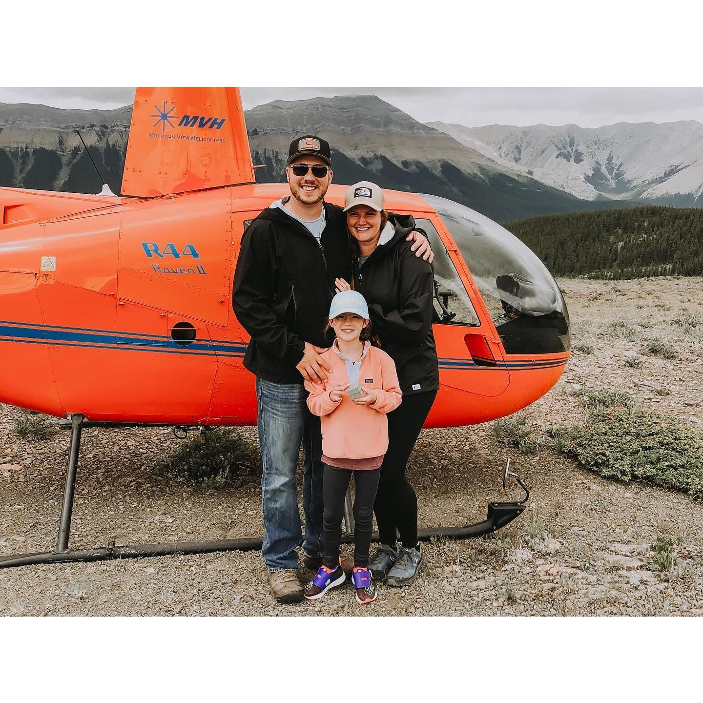 Gracie said she has a 'Canmore Mom' now!