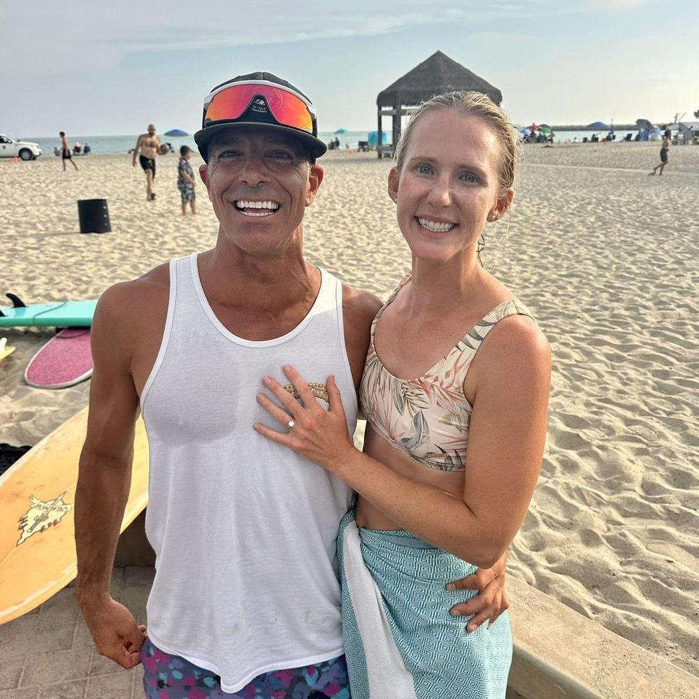 Ciav proposed when he "made a wish" on his birthday in Doheny