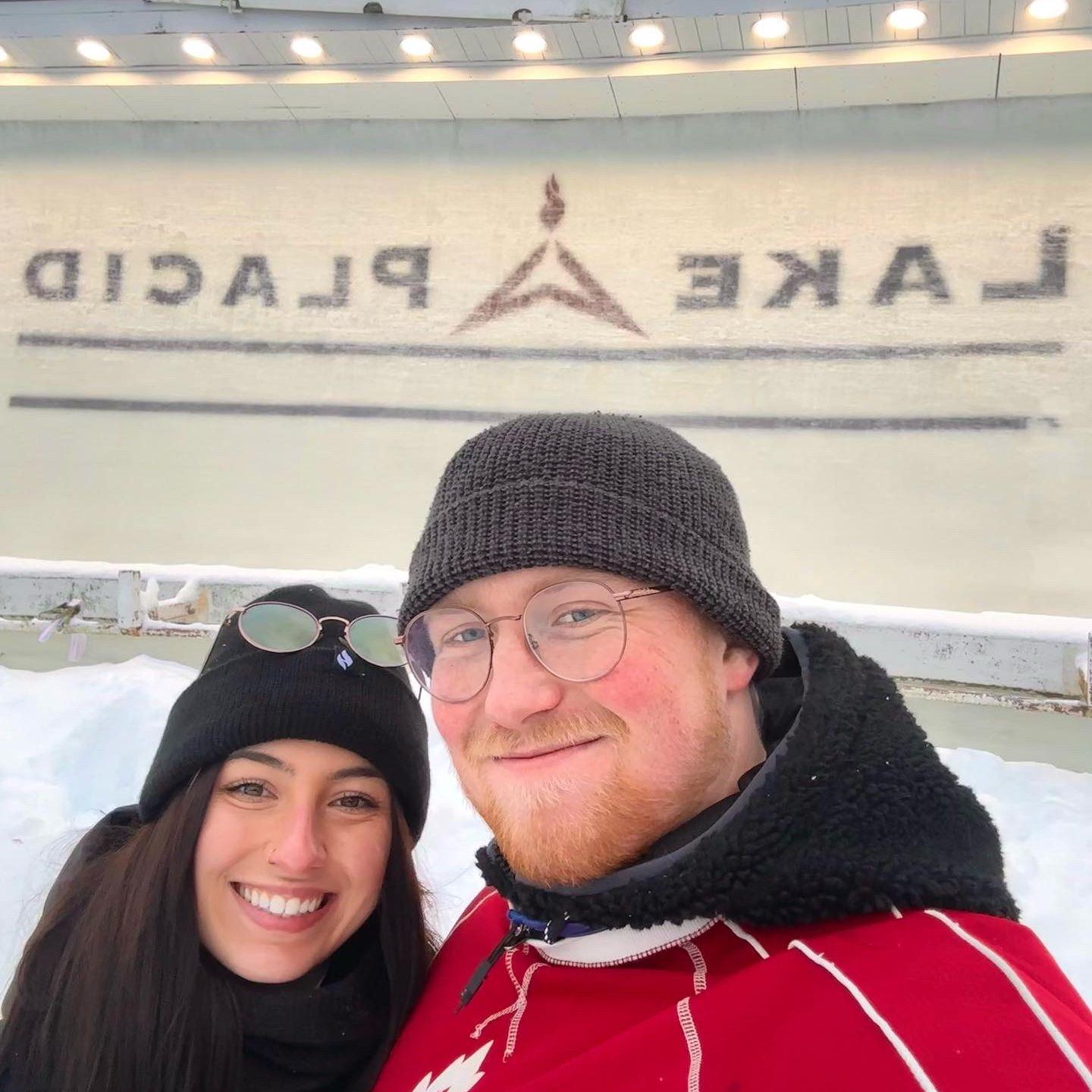 Lake Placid Bobsled Track December 2022