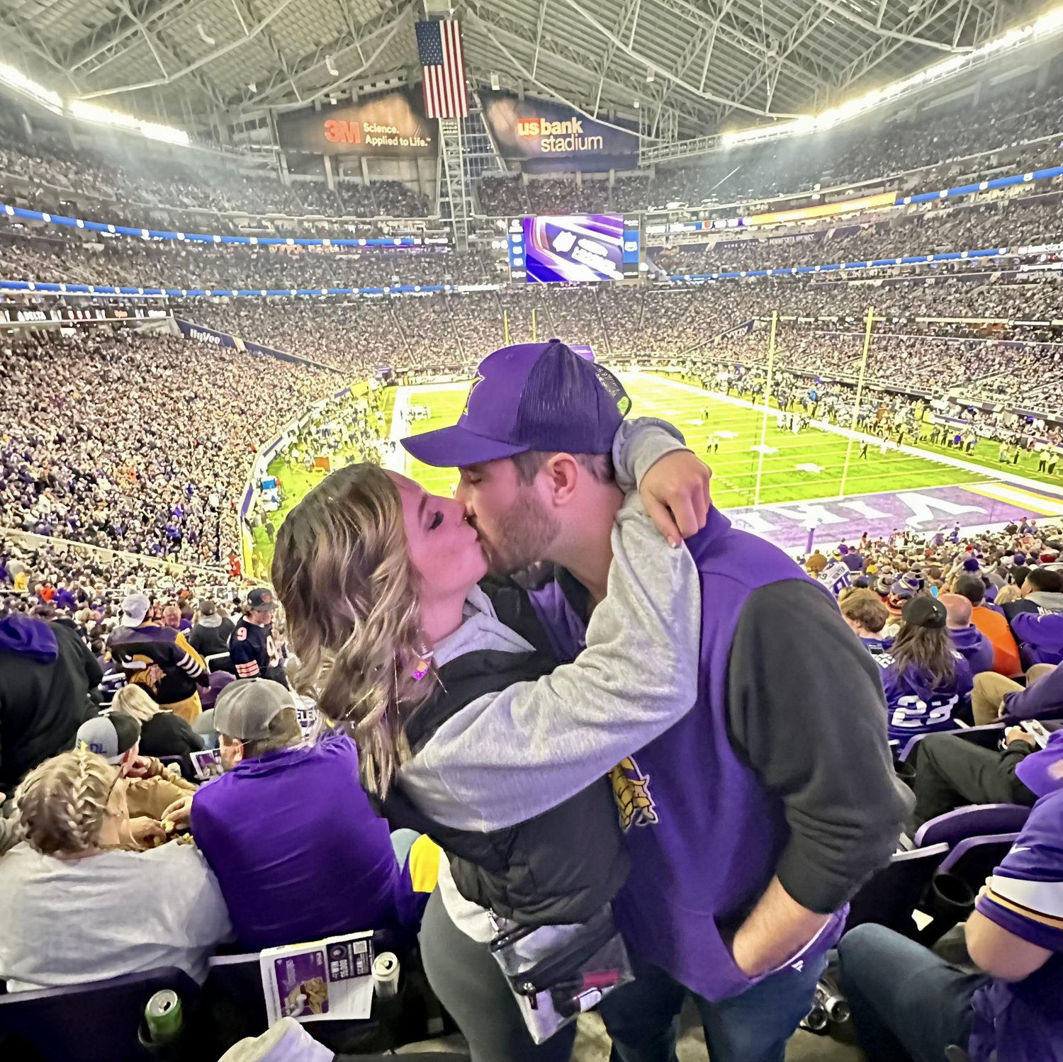 Savannah's first Vikings game