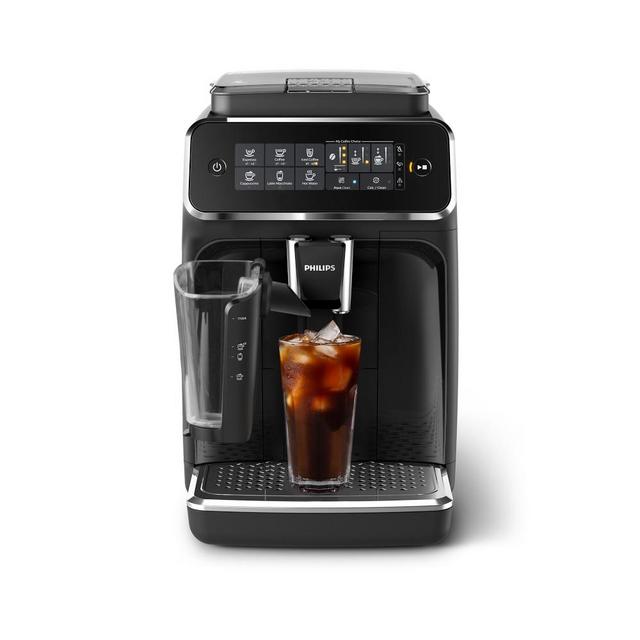 Philips 3200 Series Fully Automatic Espresso Machine with LatteGo and Iced Coffee