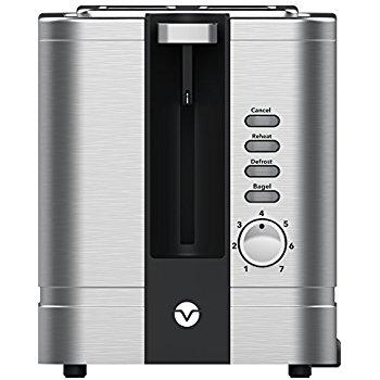 Vremi Toaster 2 Slice Stainless Steel