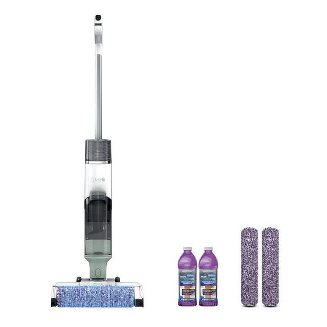 Shark AW201 HydroVac Cordless Pro XL 3in1 Vac, Mop, Self-Clean System with Odor Neutralizer for Hard Floors & Area Rugs, All-in-One Cleaner with Extra Brushroll & Concentrate, Tea Green