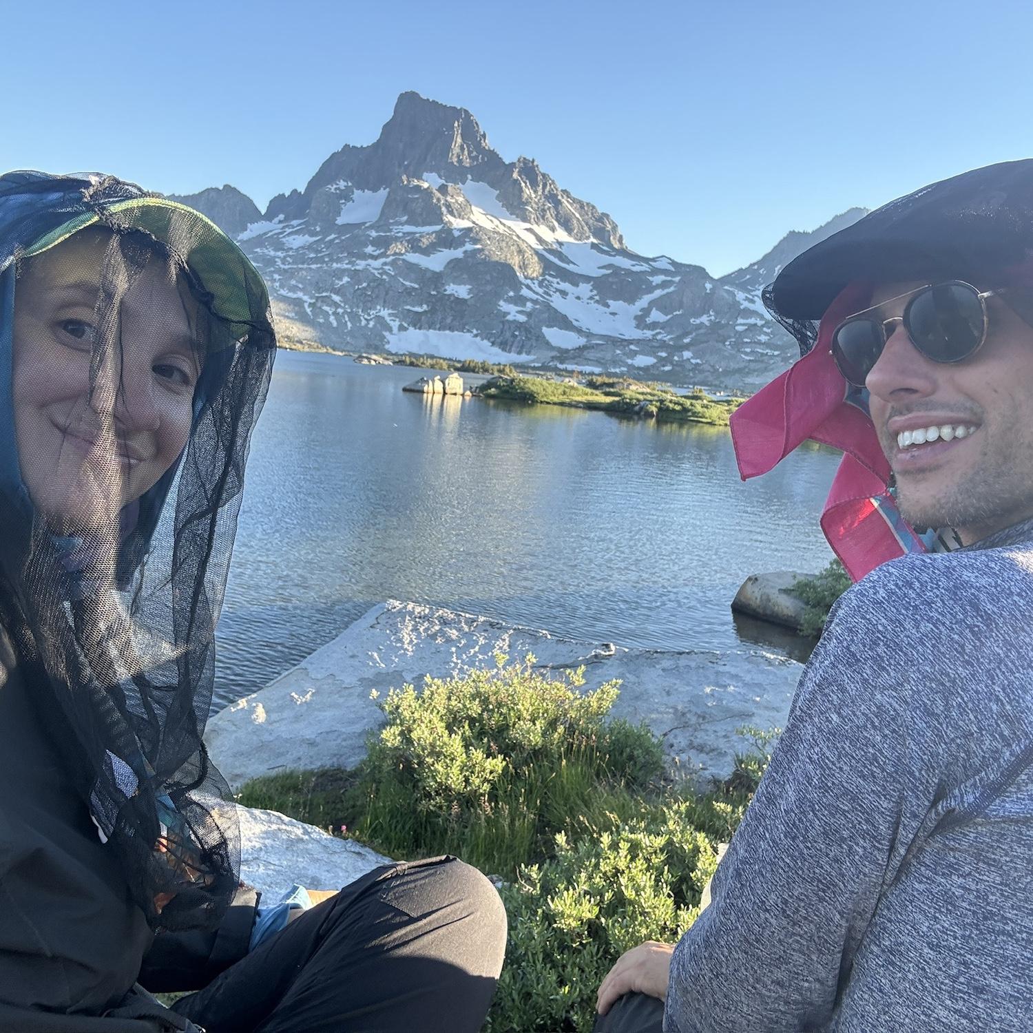 Backpacking along the PCT and JMT. One of the most beautiful trips we’ve done, with some of the worst mosquitos we’ve endured.