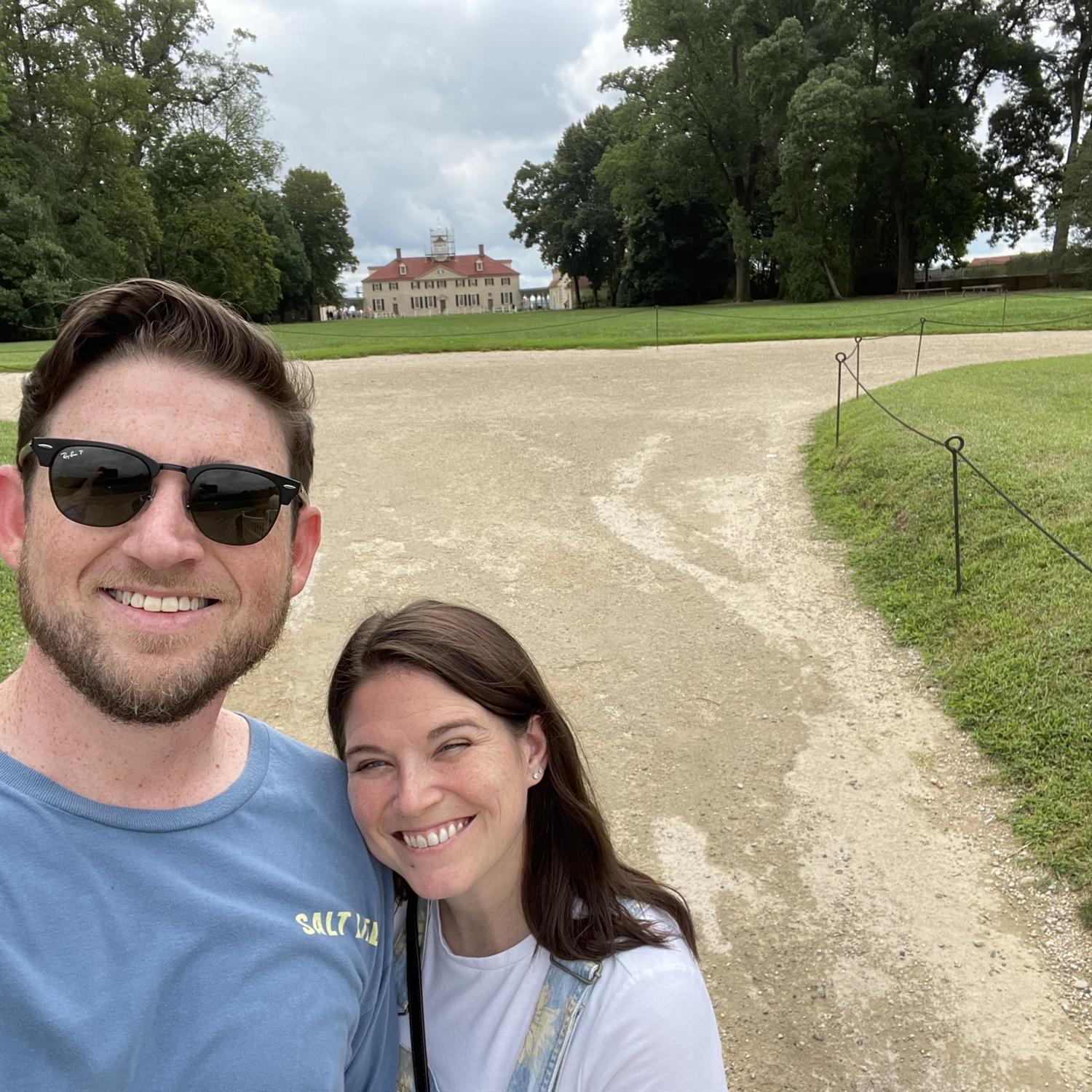 2nd anniversary at Mount Vernon!
