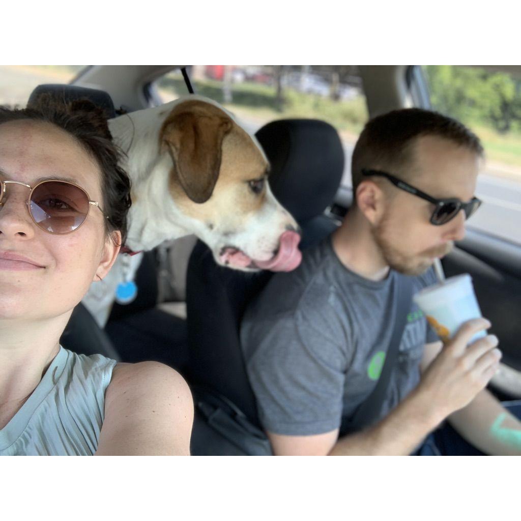 Since adopting Kayda, road trips have been our go-to for travel!