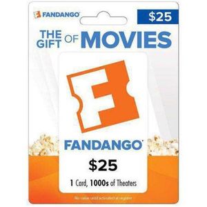 Fandango $25 Gift Card