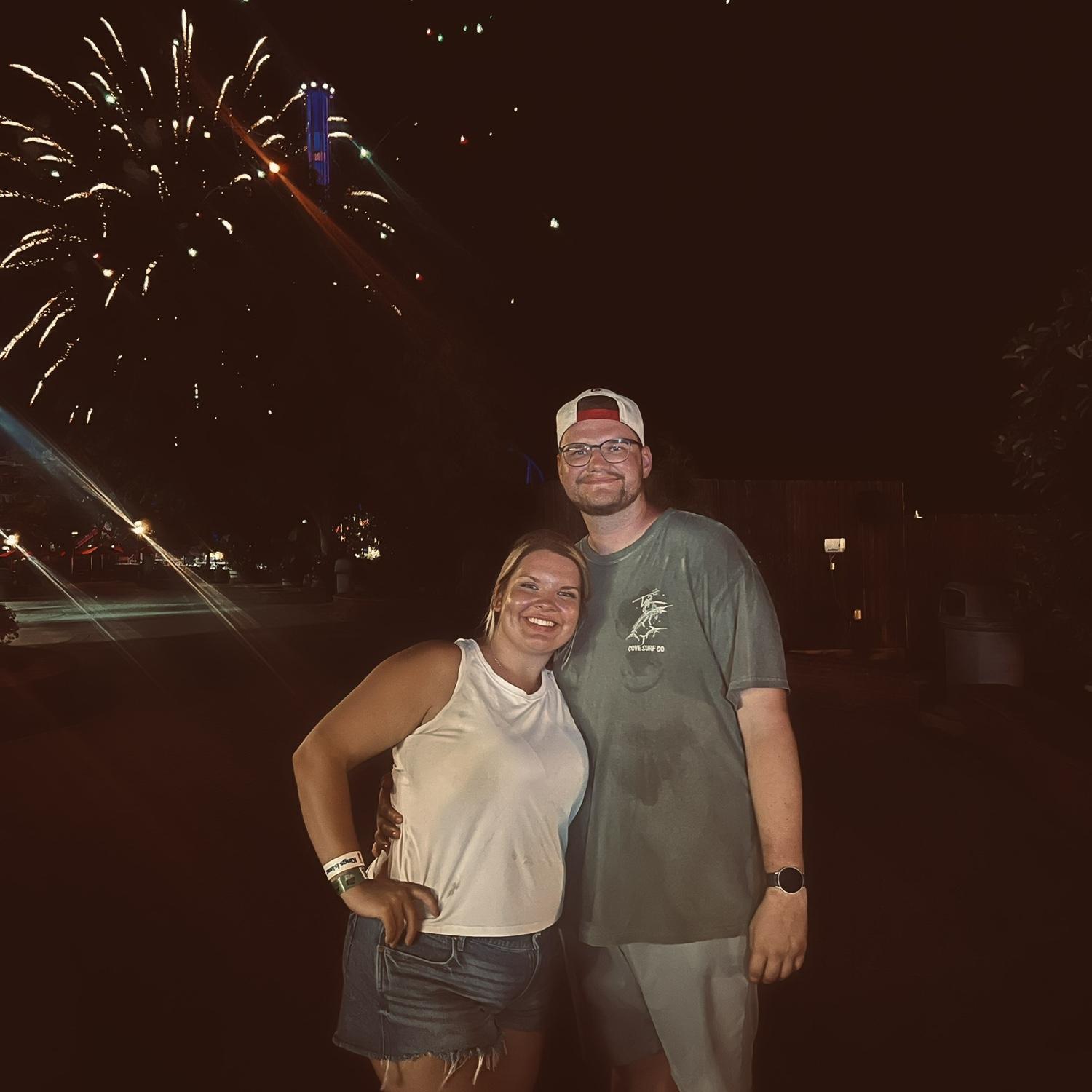Our night at kings island.