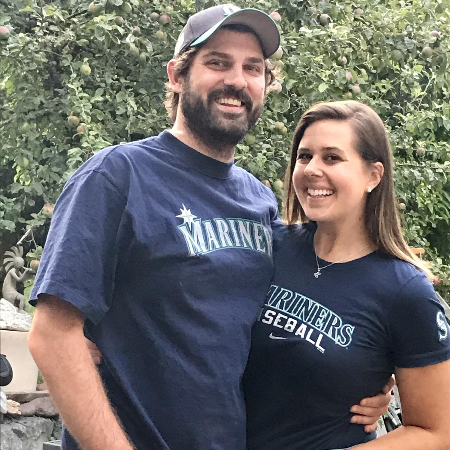During Covid, we watched the Mariners games outside at the Betts' house. We always had the best seats. Gooooo Mariners!