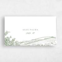 Green Wedding Place Card - Fico