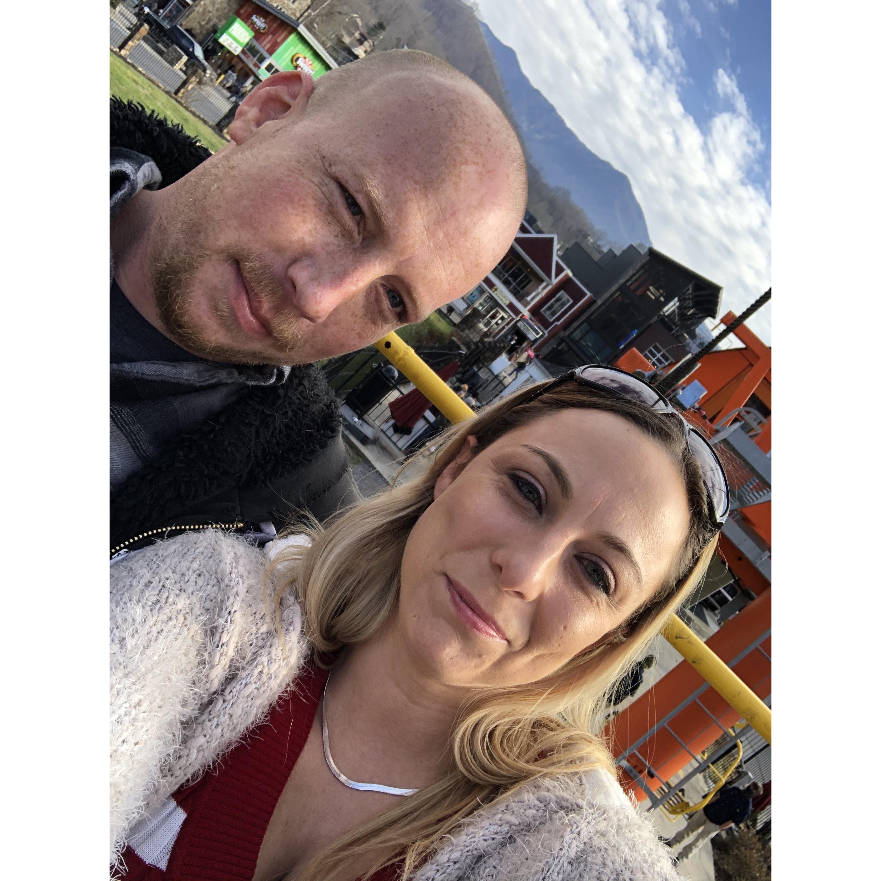 Sky lift gatlinburg valentines trip! I love you! 2021