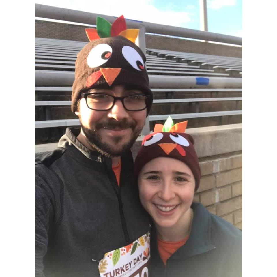 One of our Turkey Trots, forever goofy