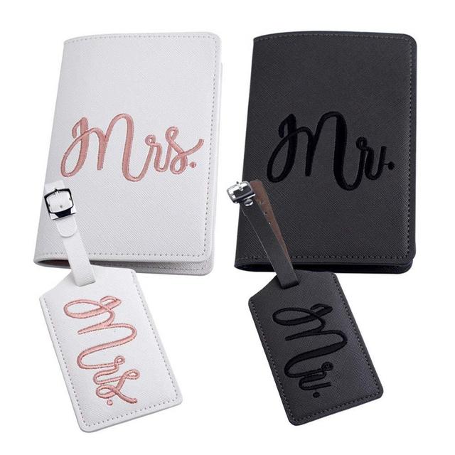 Mr and Mrs Passport Covers