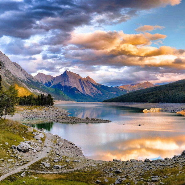 Entrance to Banff and Jasper national park