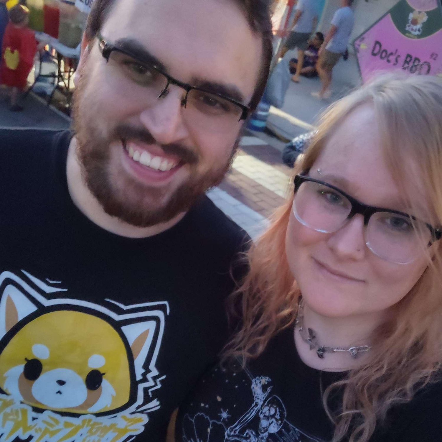 Shortly after moving to Indiana, Alex took Arliss to Pierogi fest, a yearly tradition the two still honor
