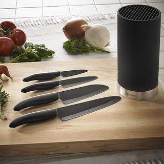 Premier Revolution Universal 5-Piece Ceramic Knife Block Set