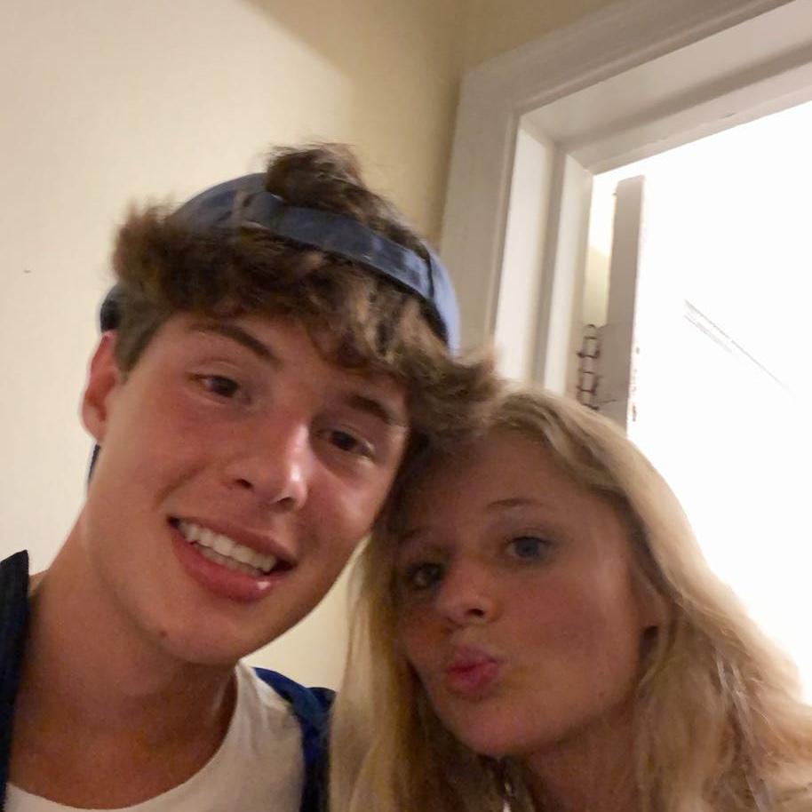 our first photo together! (September 4, 2021)
