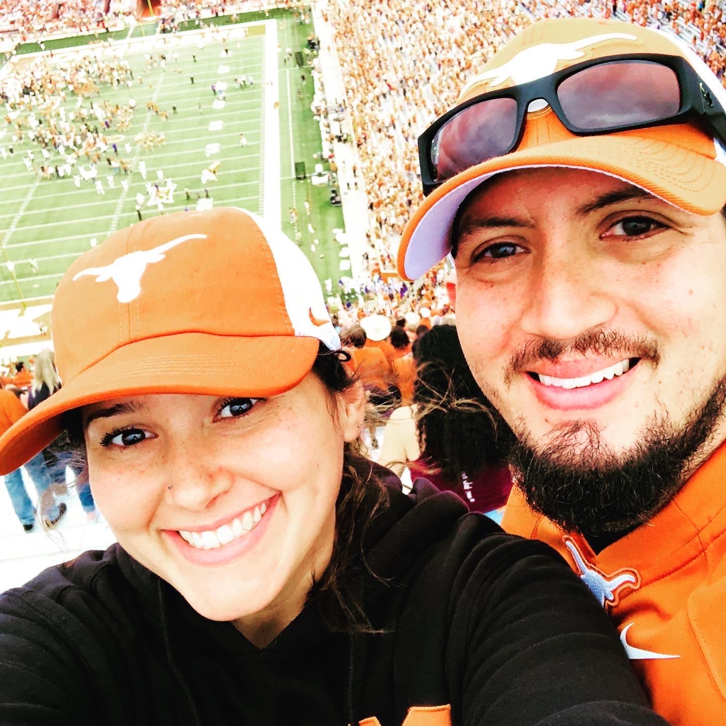 🤘🏼🧡 My first longhorn game!