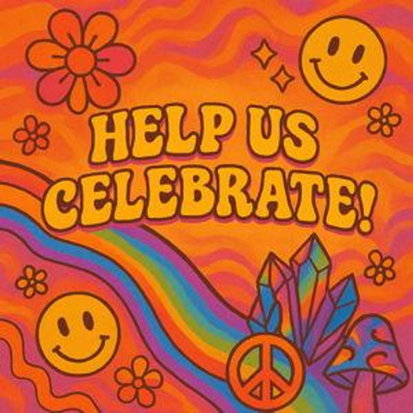 Pay by card honeymoon celebration!! 🎶🌻🌱💎✨🌈🧡