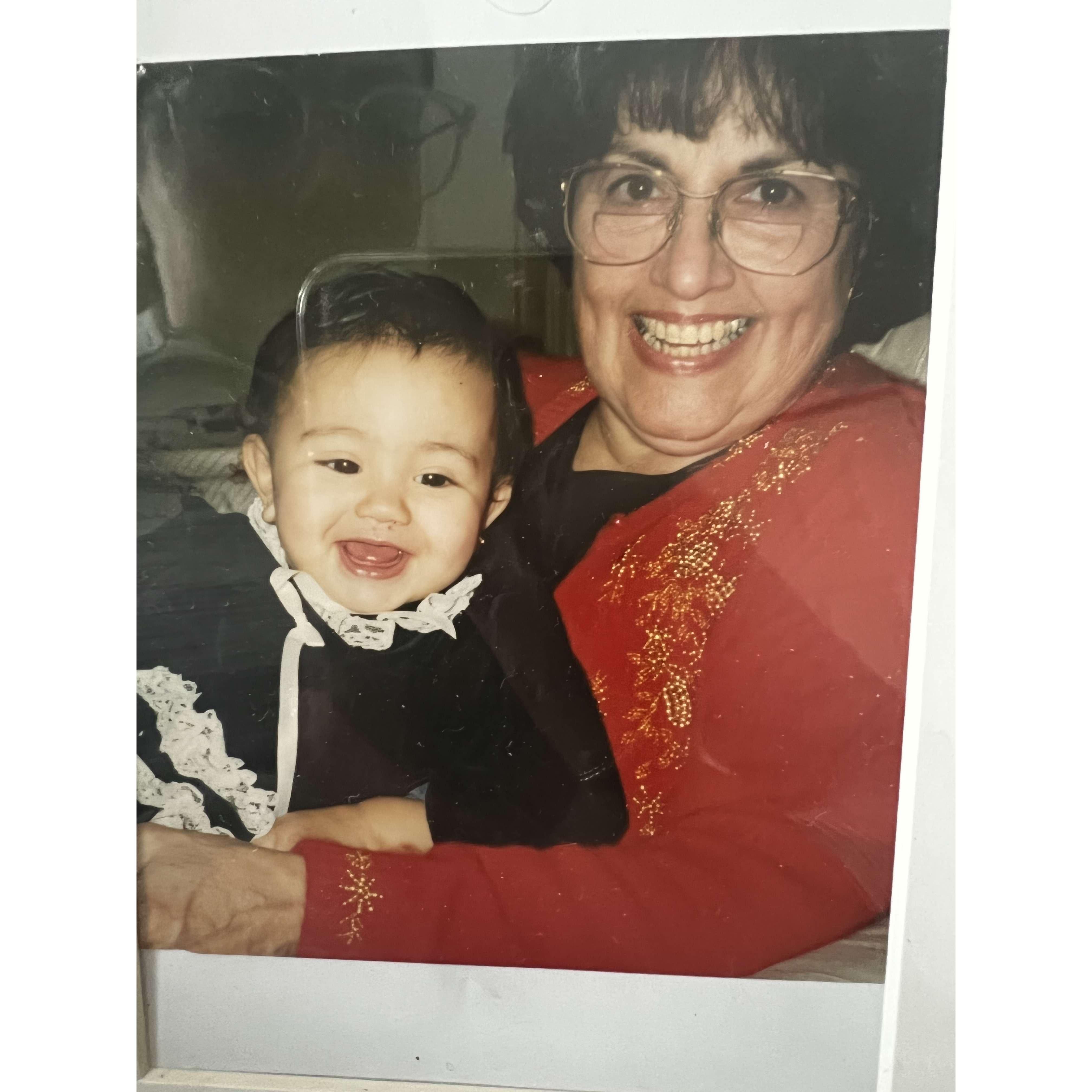 Bride and her grandmother