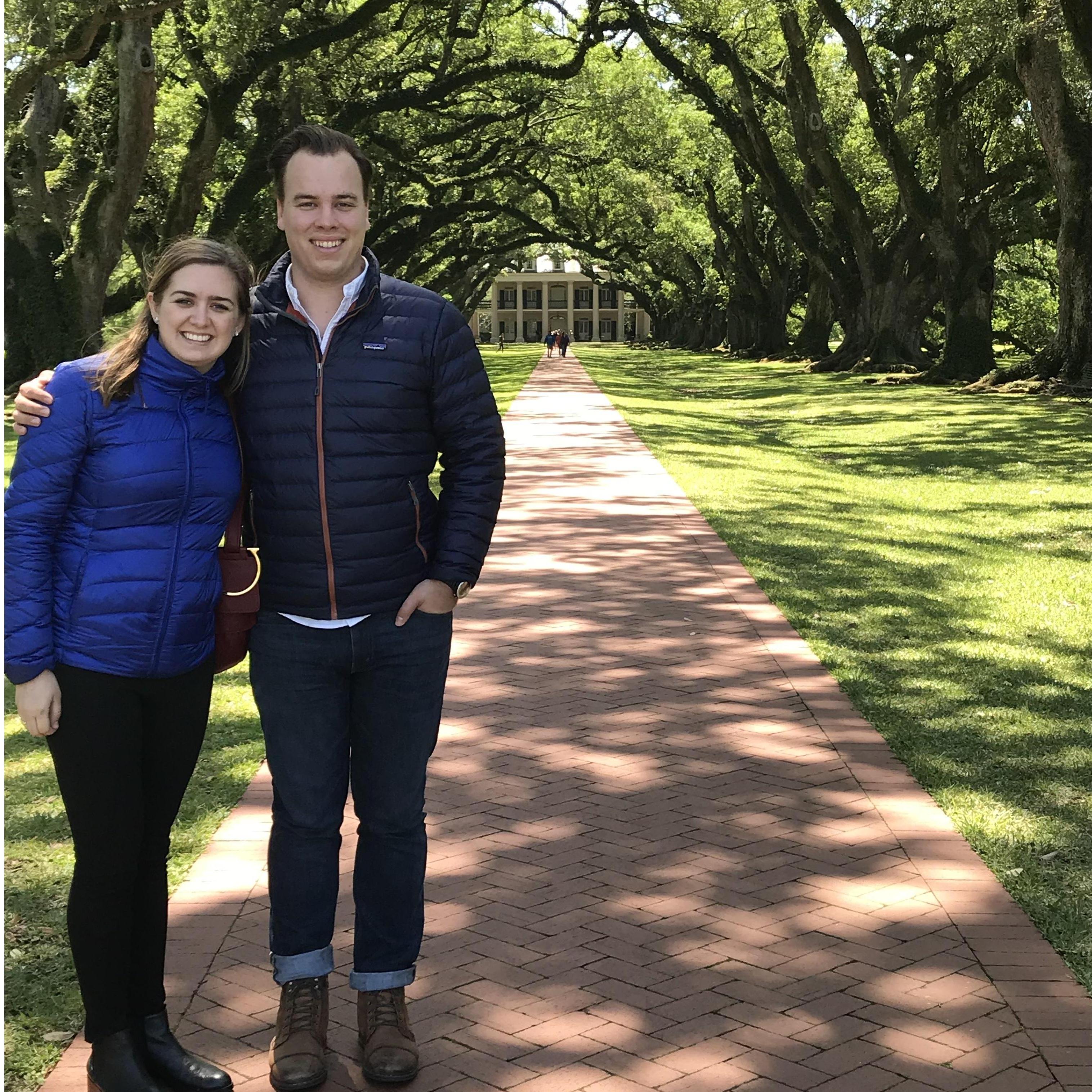 Oak Alley Plantation. Louisiana, USA.