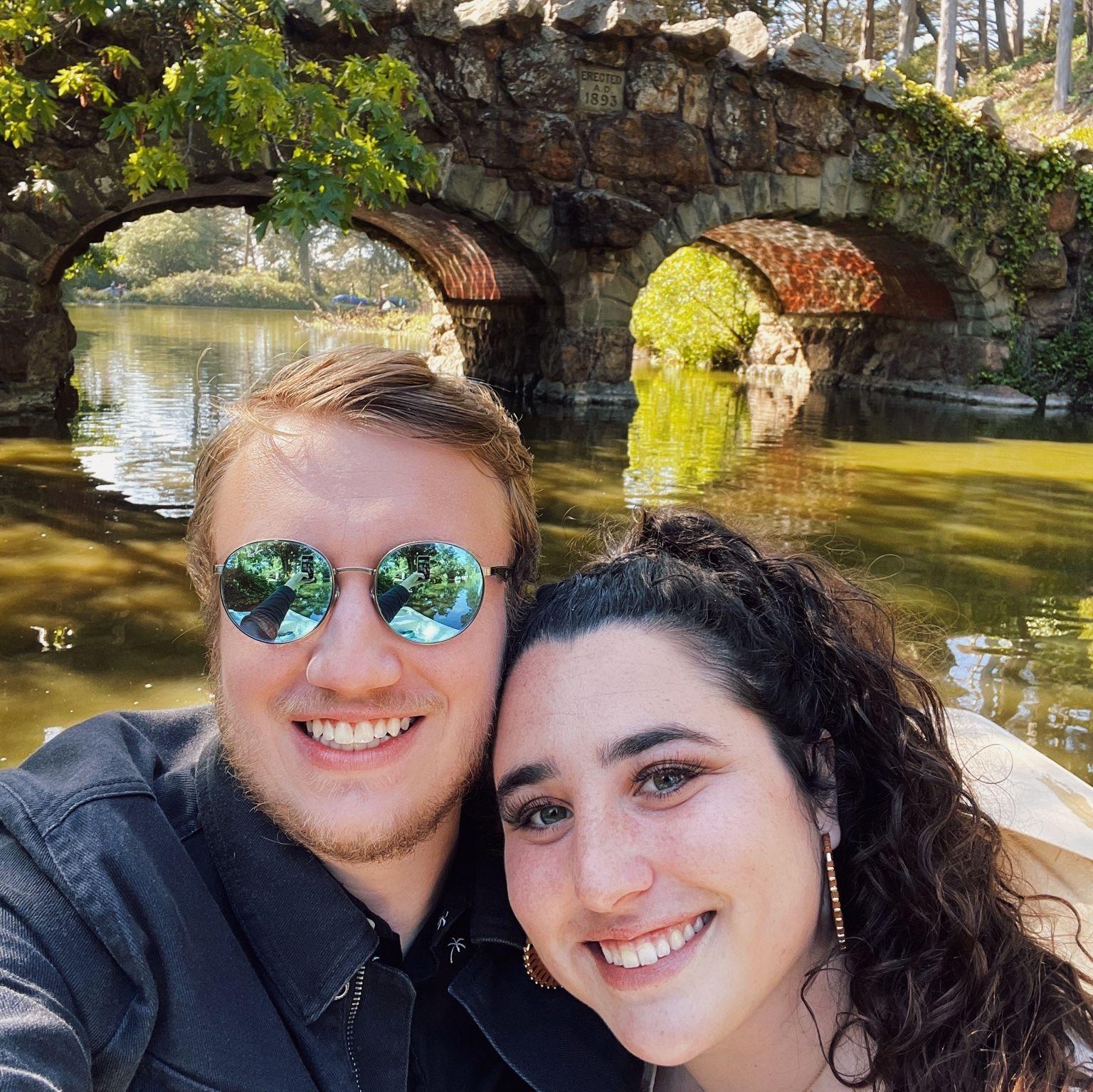 Boating around Blue Heron Lake in Golden Gate Park.