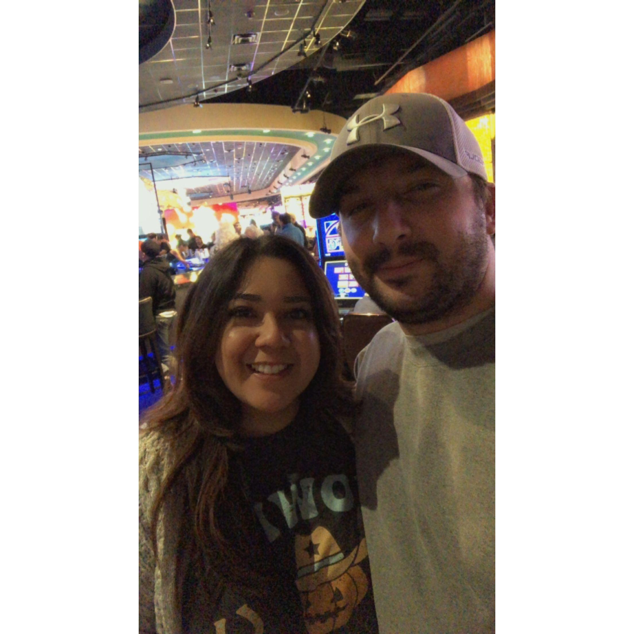 Last minute trip to the Oklahoma casinos after Elena saying it was just "up the road" from Buccees. We only people watched and explored!