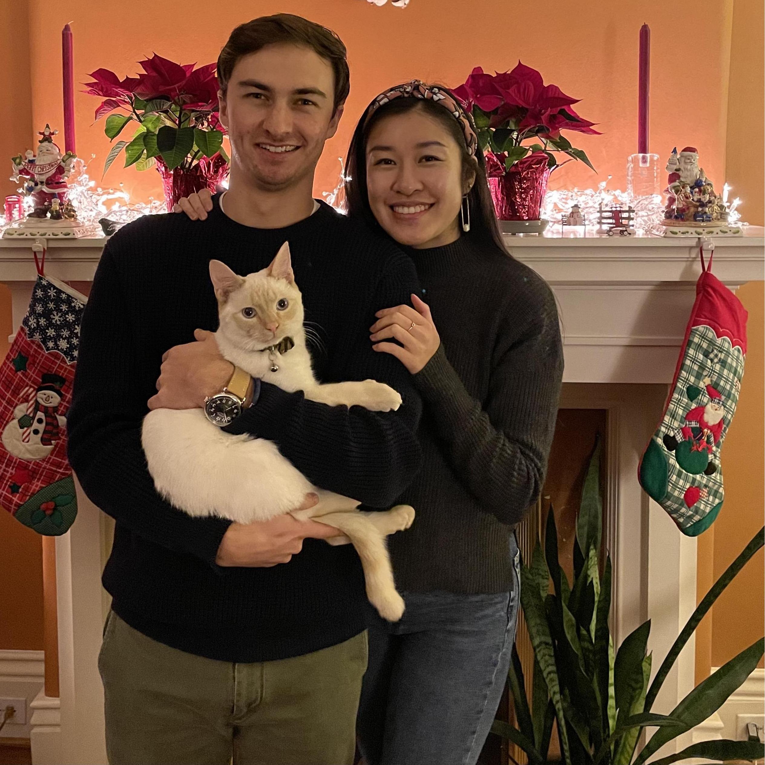 Our first Christmas together, 2020
