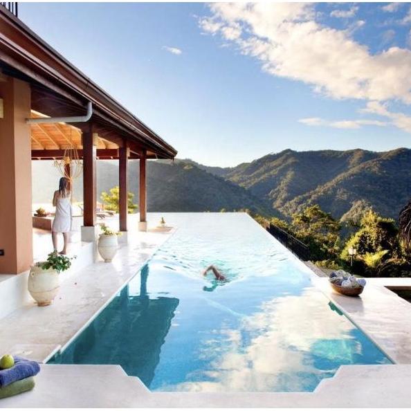 This is Finca Austria's main house and honeymoon suite and also where the wedding will take place. INCREDIBLE doesn't come close when trying to describe these views.