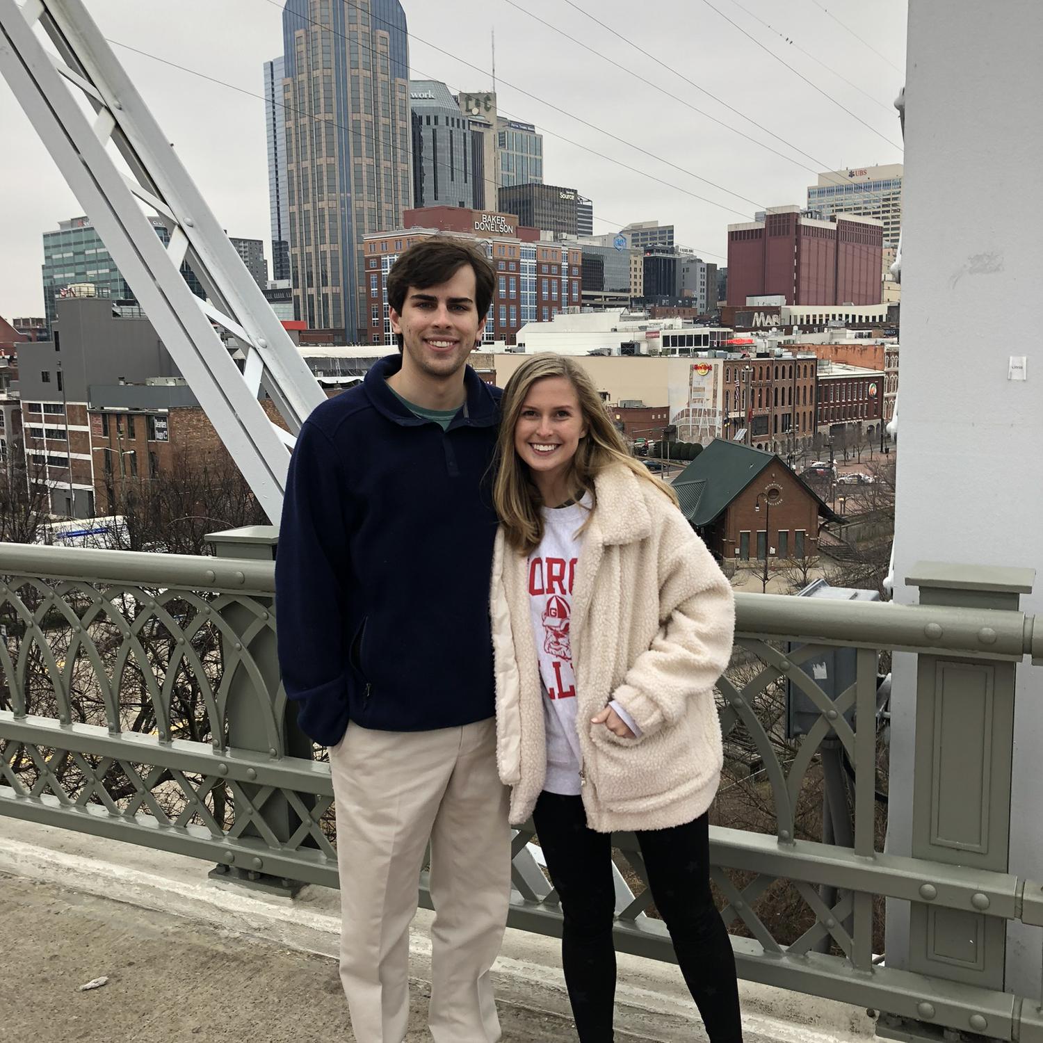 Mary Kate visits Tripp in Nashville - January 2019