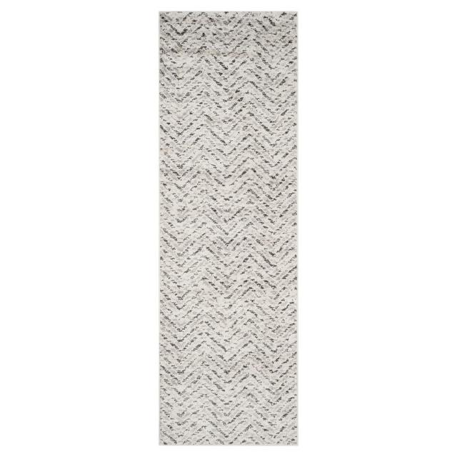 Adirondack Rug - Ivory/Charcoal - (2'6"x8')- Safavieh