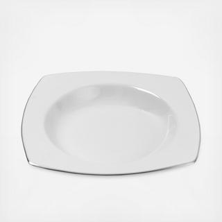 Lotus Silver Line Rim Soup Bowl, Set of 6