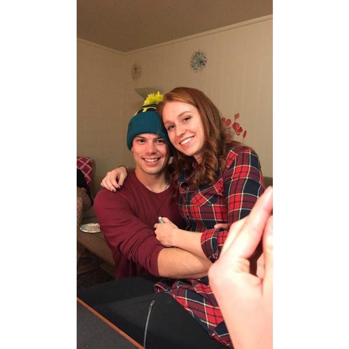 Erin snapped this pic of us the first time Wendy introduced Alex to her friends.