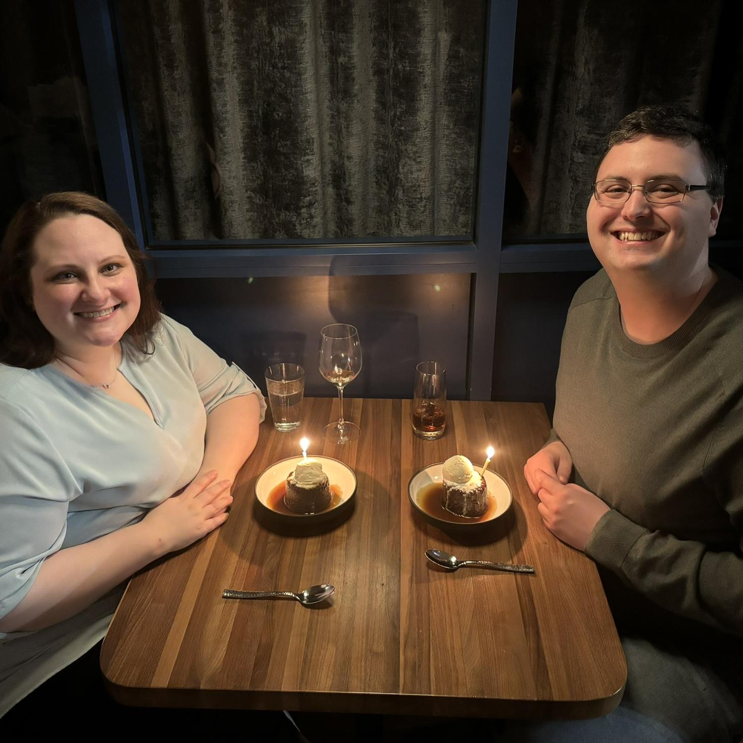Our 10 year Anniversary at Ramsay’s Kitchen.