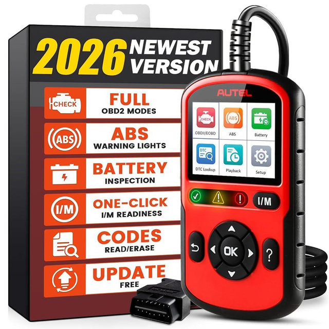 Autel OBD2 Scanner AutoLink AL549(Upgraded Ver. of AL519)Code Reader with AutoVin, Read/Erase DTCs for ABS, Universal Car Battery Test,OBD2 Scan with Live Data,Check Engine Fault OBD2 Diagnostic Tool
