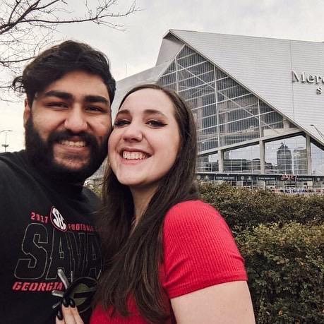 UGA Game @ Mercedes-Benz for Ali's Birthday