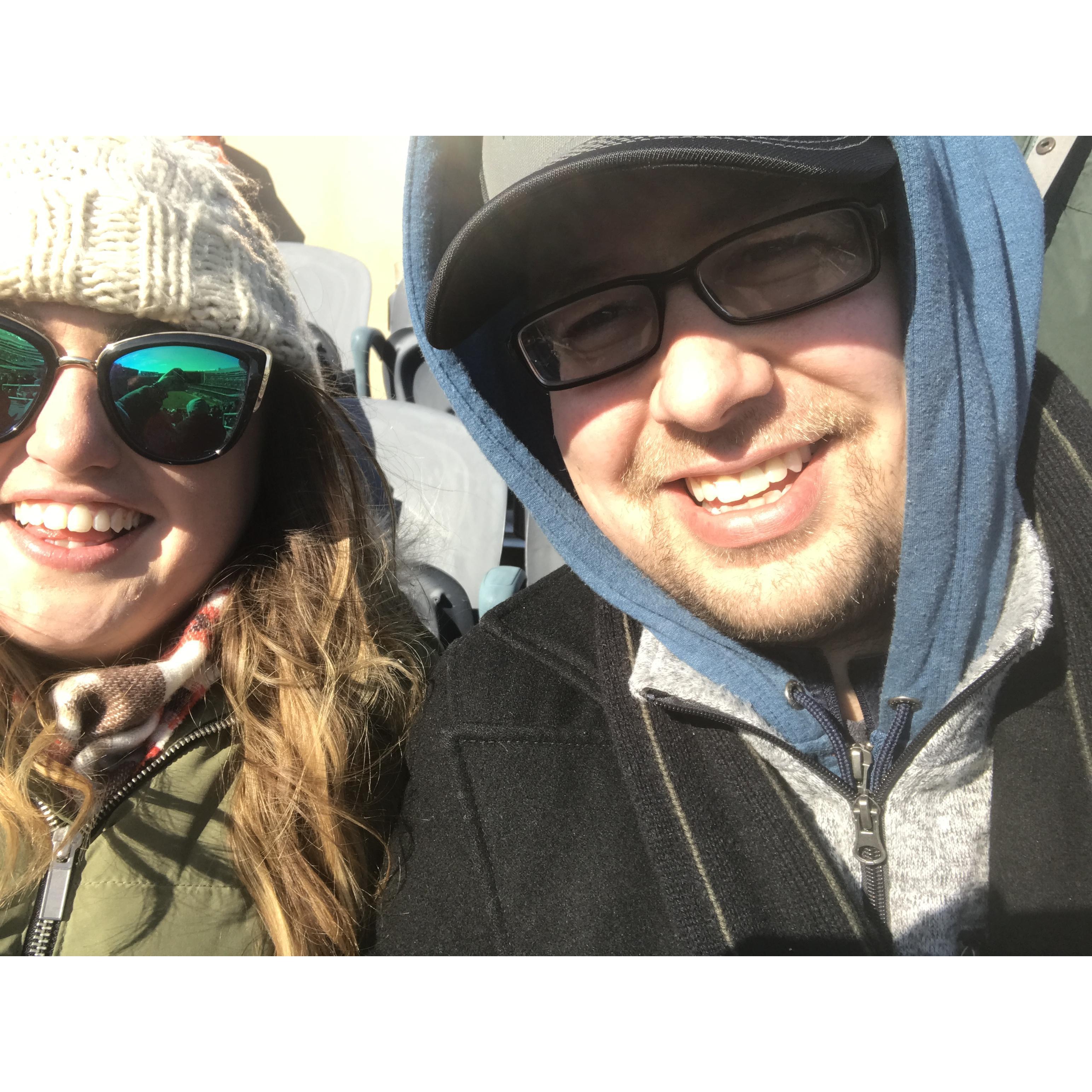 Freezing at a Bears Game, Classic Chicago