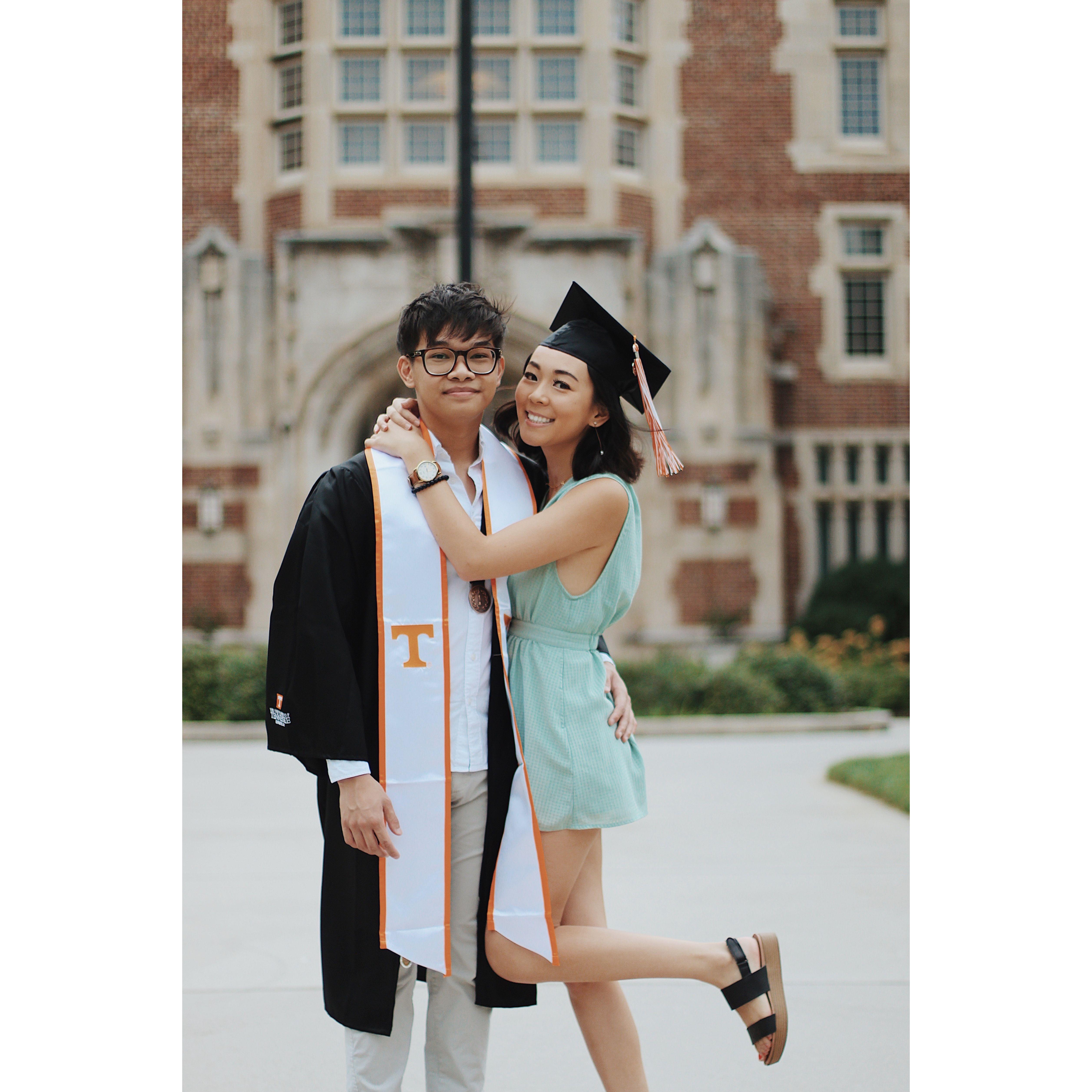 Nam's graduation pictures!! Helen got to capture them!