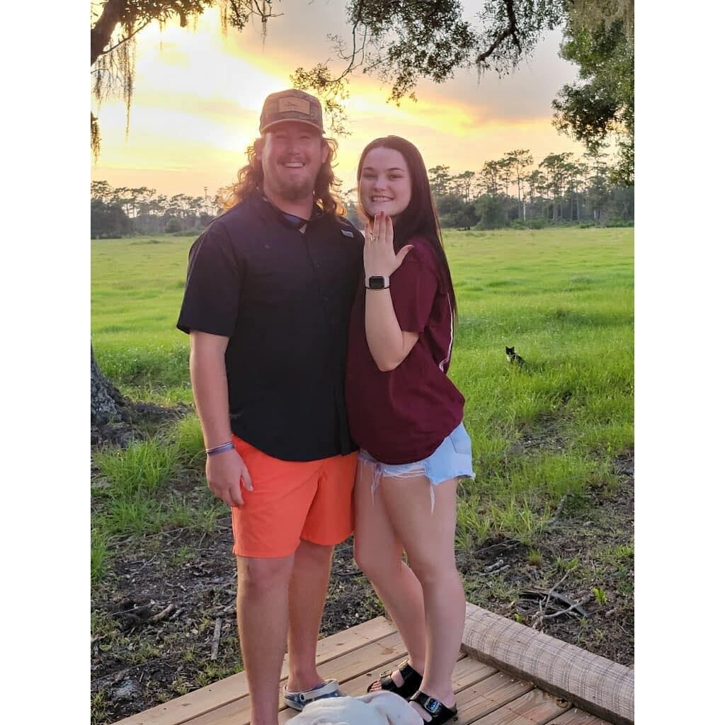 The day Jared proposed!