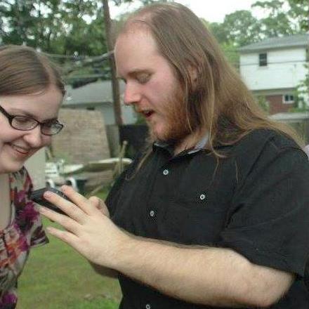 Joking around at our friend Chris and Chrisi's Wedding.