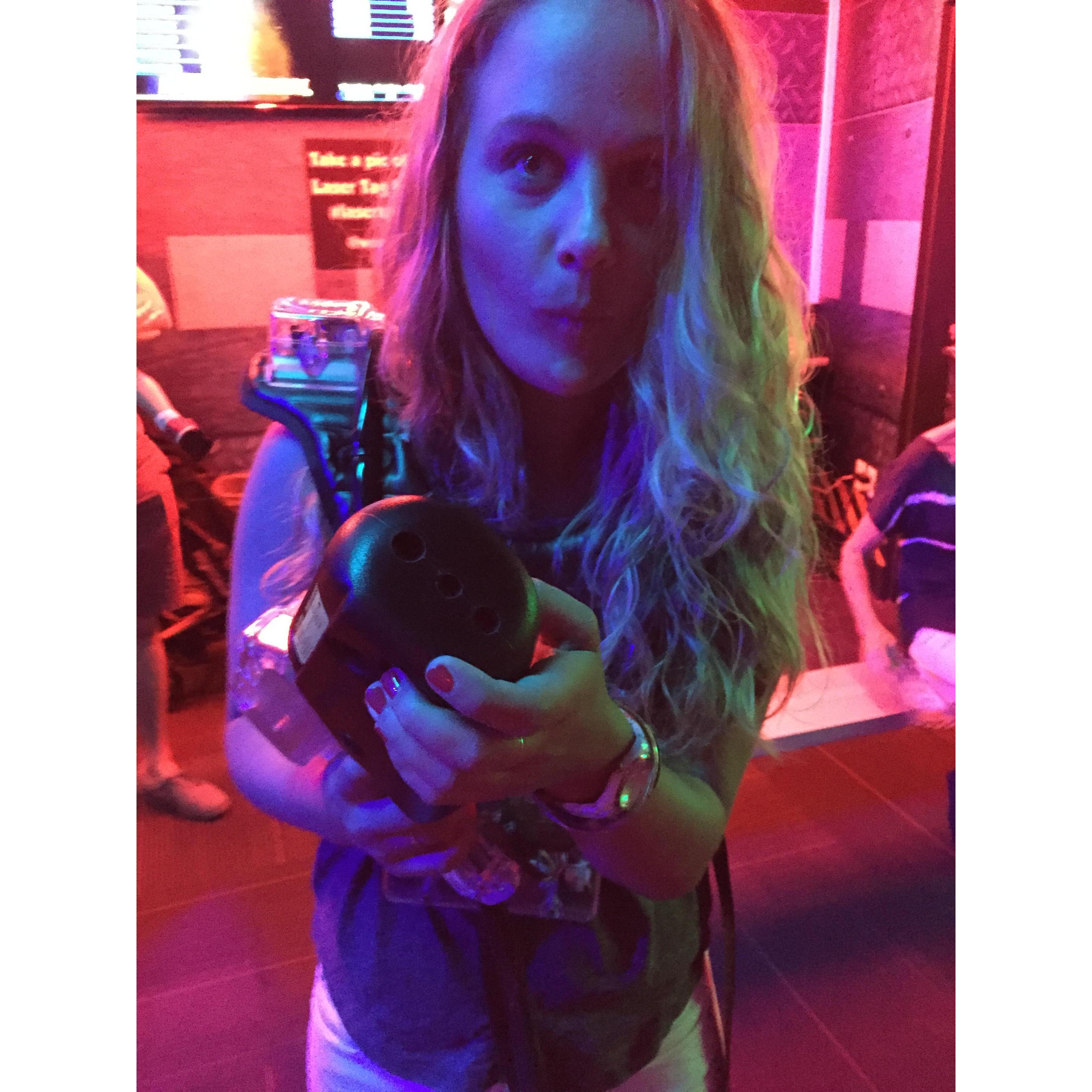 Laser tag queen