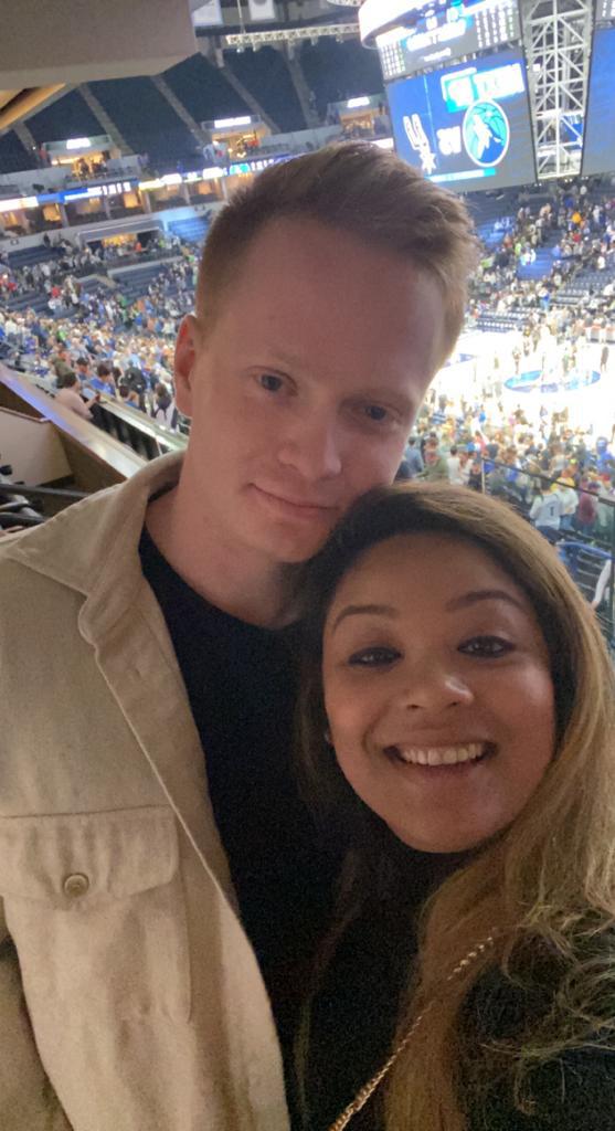 We always enjoy Wolves game!