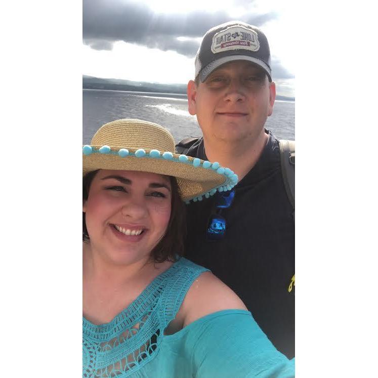 Our first cruise together in February 2019.