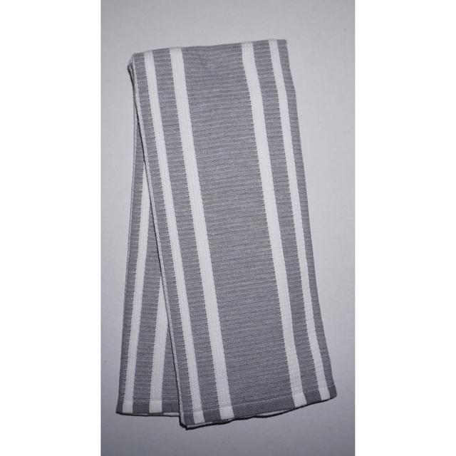 2pk Quick Dry Ribbed Bath Towel Set Light Gray - Threshold™