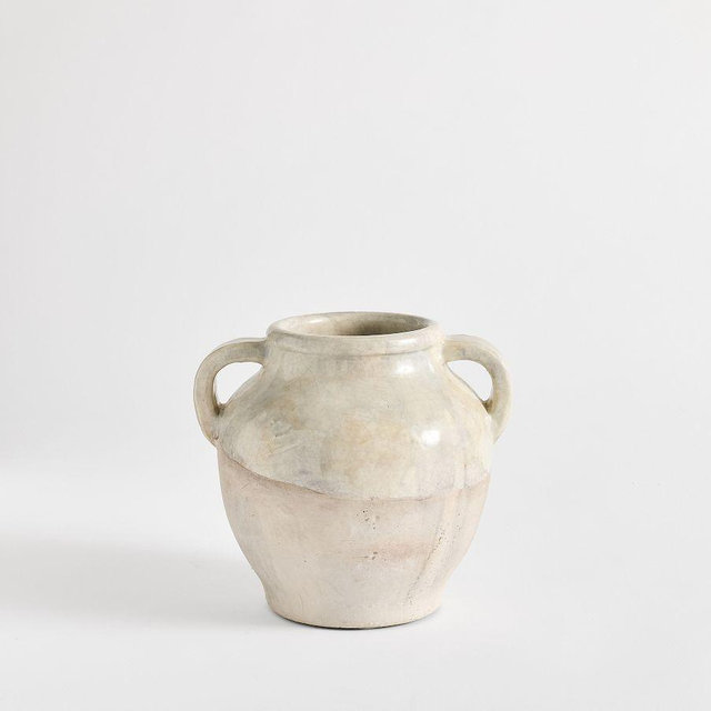 French Pot Vase Ivory Xsmall