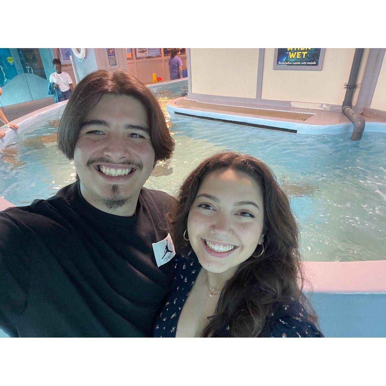 Took a trip down memory lane to the place we had our first date :)