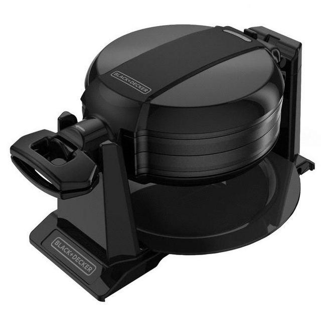 BLACK+DECKER Belgian Flip Waffle Maker - Black WM1404S