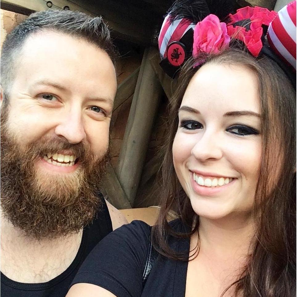 Our first Disneyland trip together.