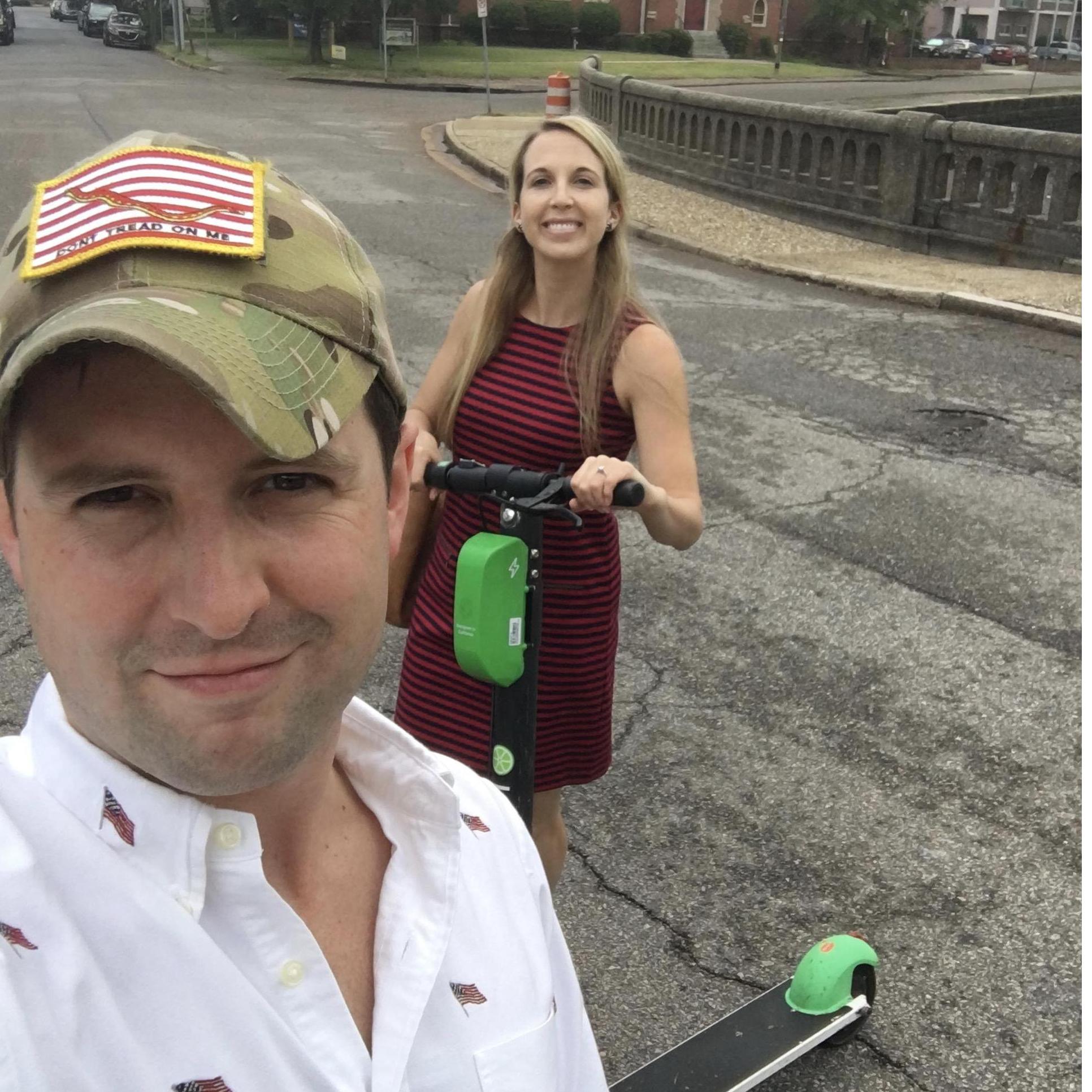 Scooting around Norfolk on the 4th